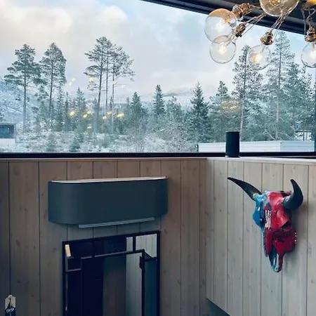 Eksklusiv Ved Fyri - Utsikt Ferienhaus