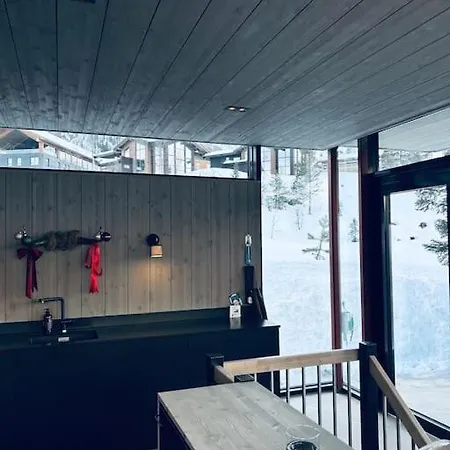 Eksklusiv Ved Fyri - Utsikt Ferienhaus